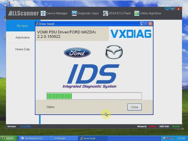 Автосканер VXDIAG VCX NANO (Ford, Mazda) 370014 фото