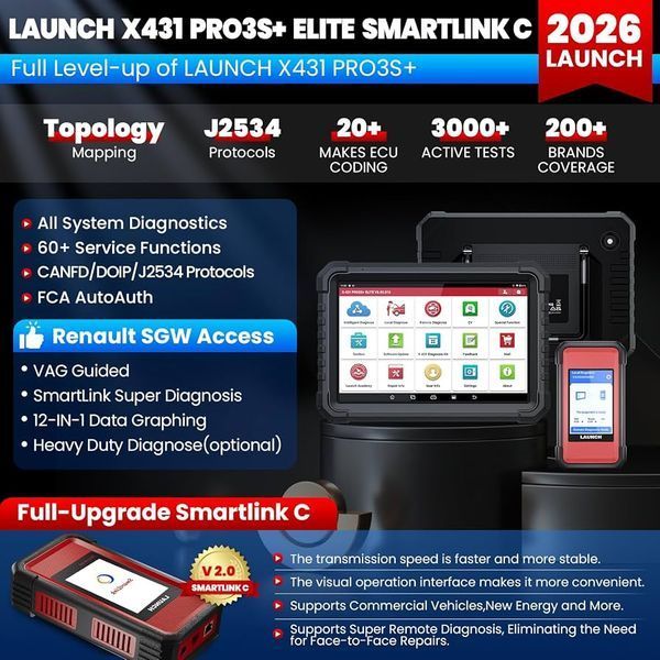 Автосканер Launch X431 PRO 3 S+ ELITE (Smartlink C 2.0) 480080 фото