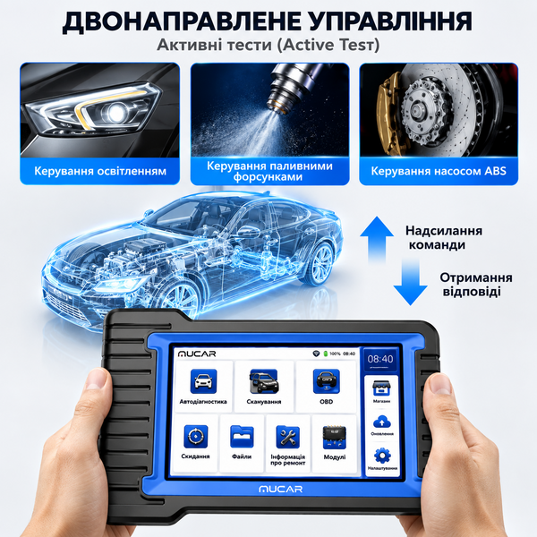 Автосканер MUCAR VO7 S 10447 фото