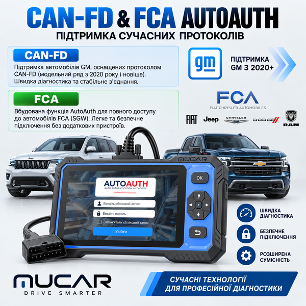 Автосканер MUCAR 682 10448 фото