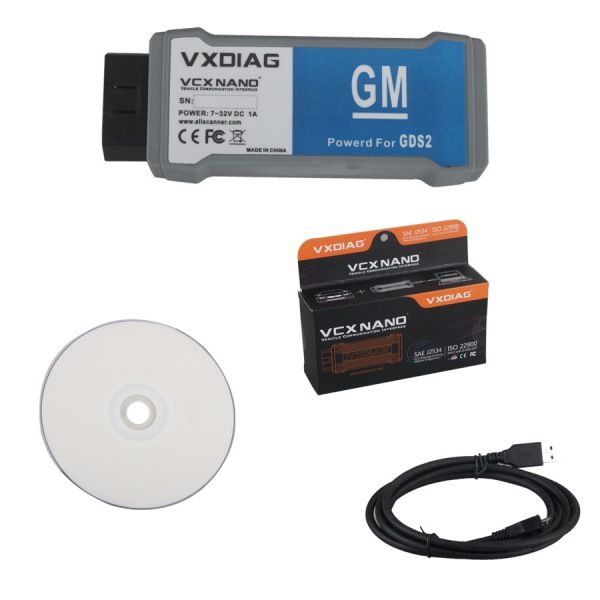 Автосканер VXDIAG VCX NANO (GM, Opel) 370015 фото