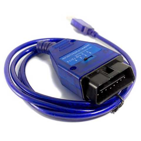 Автосканер VAG COM 409.1 KKL USB K-Line адаптер чип FTDI