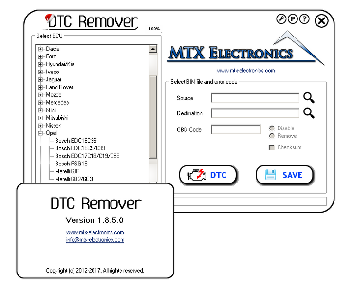 DTC Remover 1.8.5.0 158536089 фото
